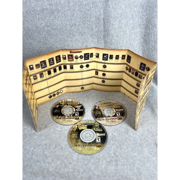 Age of Empires III War Chiefs 2006 PC Game Collectors Edition Microsoft Retro - Picture 2 of 15